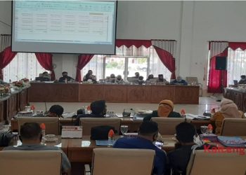 Badan Anggaran DPRD Barsel Gelar Rapat Konsultasi Bersama Mitra Kerja