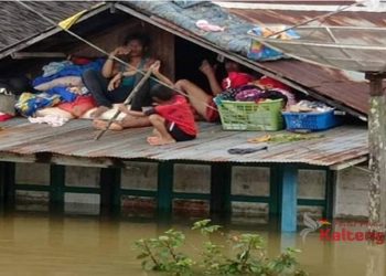 Jumlah Desa Yang Tergenang Banjir di Kabupaten Seruyan Bertambah