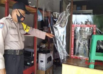Toko Komputer RTA Milono Dibobol Maling, Sejumlah Laptop Raib