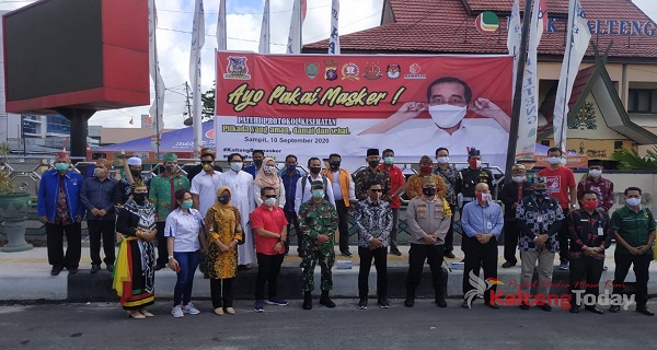 Kapolres Kotim Sosialisasi Pentingnya Pemakaian Masker