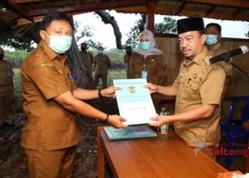 Bupati Seruyan Kembali Lantik Belasan Pejabat Struktural