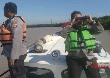 Kepeleset, ABK Asal Pare-Pare Diduga Hilang Terbawa Arus Sungai Kahayan