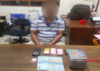Diduga Terlibat Sabu, Warga Desa Biru Kotim Ditangkap Polisi