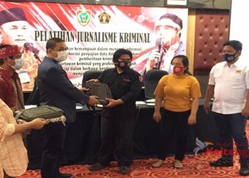 Asah Kemampuan Menggali Informasi dan Akurasi Berita, PWI Kalteng Lakukan Pelatihan Jurnalis Kriminal