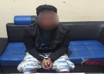 Penjual Narkoba Ini Tertangkap di Jalan Adonis Samad Palangka Raya