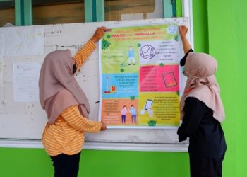 Mahasiswa UMM Berikan Edukasi Penerapan Protokol Kesehatan di Rumah Ibadah
