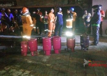 Tabung Gas Diduga Bocor, Dapur Cafe di Jalan Yos Sudarso Terbakar