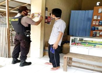 Cegah Karhutla, Bhabinkamtibmas Polsek Sepang Terus Berikan Imbauan