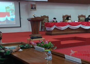 DPRD Pulang Pisau Gelar Rapat Paripurna Pemandangan Fraksi Terhadap Rancangan Raperda
