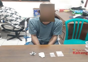 Pria Terduga Pengedar Sabu Ditangkap Polisi Dalam Kamar