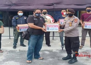 Tim Relawan ERP terima Tali Asih dari Polda Kalteng