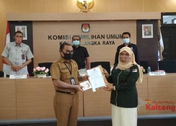 KPU Palangka Raya Rapat Koordinasi Persiapan Pleno DPT