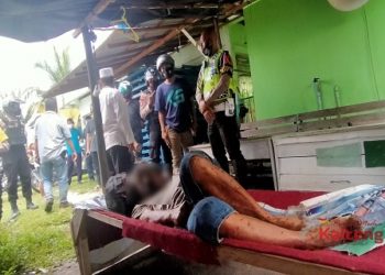Warga Temukan Sosok Mayat Tanpa Identitas Belakang Mesjid UPR