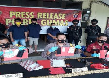 Periode September-Oktober Polres Gumas Tangkap Tiga Tersangka Narkoba