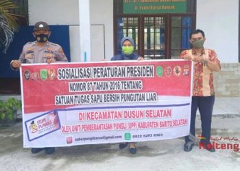 Polres Barsel Sosialisasikan Saber Pungli