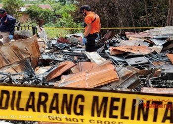 Polisi Terus Selidiki Penyebab Terbakarnya Kantor Desa Batu Putih di Kabupaten Murung Raya