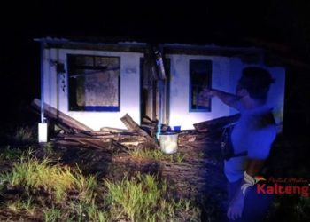 Listrik Padam, Rumah Warga di Simpang Muara Untu Mura Ludes Terbakar