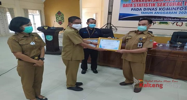 Kabupaten Pulang Pisau Gelar Sinkronisasi Data Statistik Sektoral