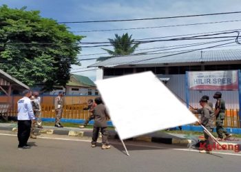 Melanggar Ketentuan Pilkada, Sejumlah Alat Peraga Kampanye Ditertibkan