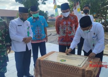 KUA Kecamatan Dusun Selatan Kabupaten Barsel Diresmikan
