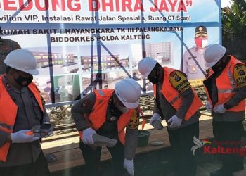 Pembangunan Gedung Paviliun RS Bhayangkara Senilai Rp. 6,5 Miliar Dimulai