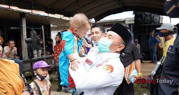 Warga Desa Baru Barsel Nilai Sugianto Sabran cerdas Membangun Kalteng