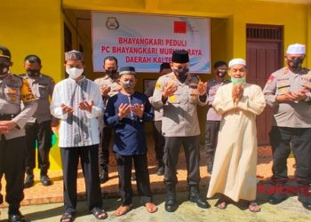 Baru Menjabat, Kapolres Mura Langsung Gelar Bakti Sosial