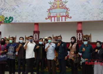 DPRD Kapuas Temui DPRD Palangka Raya Tanya soal Penyusunan Raperda OPD