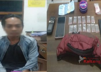 Polisi Tangkap Terduga Penjual Sabu Di Barak Baamang