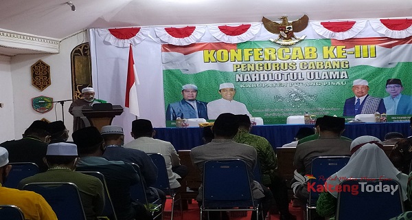Edy Pratowo kembali terpilih secara Aklamasi sebagai Ketua PC NU Pulang PIsau
