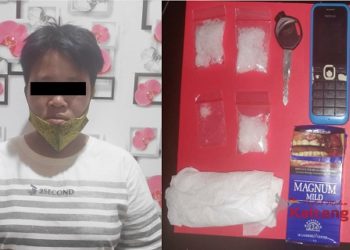 15,65 Gram Sabu Asal Sampit Berhasil Diamankan Polda Kalteng