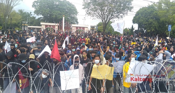 Ini Kata Aliansi 8 Oktober Soal Aksi di Kantor DPRD Kalteng