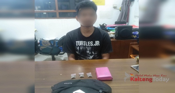 Terduga Pengedar Ganja Ditangkap Di Pasar Keramat Kotim