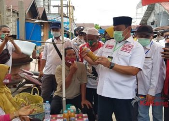 Cawagub H. Edy Pratowo Blusukan Dengar Aspirasi Warga Parenggean Kotim
