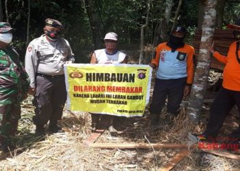 Bersatu Cegah Karhutla Di Wilayah Kota Besi