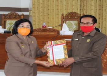 DPRD Gumas Setujui Delapan Raperda Ditetapkan Menjadi Perda
