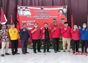 PDI Perjuangan Kabupaten Kapuas Gelar Rakercabsus dan Pelatihan Saksi Pleno PPK