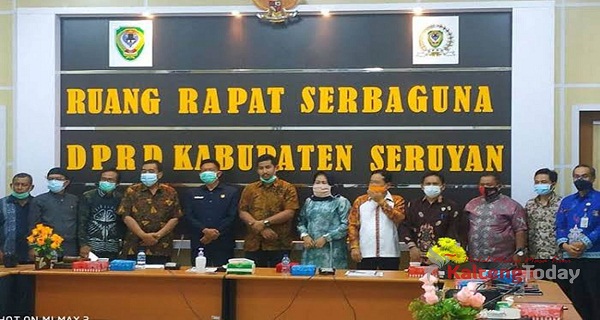 DPRD Seruyan Terima Kunjungan Anggota DPRD Kota Banjarbaru