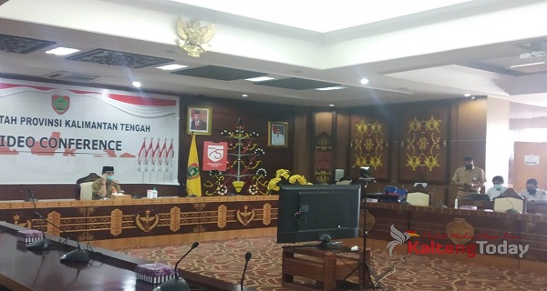 Peserta Pilkada Kalteng Tandatangani Pakta Integritas Prokes