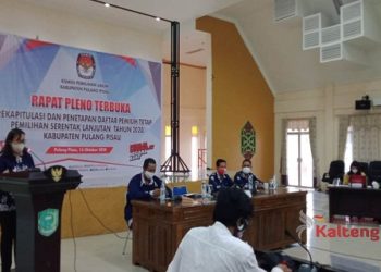 DPT Pulpis di Pilgub Kalteng Berjumlah 94.479 Jiwa