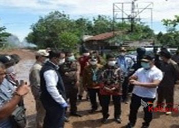 Gubernur Sugianto Sabran Tinjau Ruas Jalan Eks Pertamina