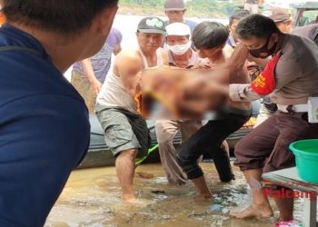 Selami Jaring Ikan Yang Nyangkut , Warga Mura Tenggelam Di Sungai Barito