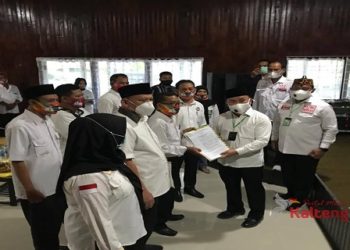 Tim Kampanye Sugianto Sabran-Edy Pratowo Kabupaten Kapuas Dikukuhkan