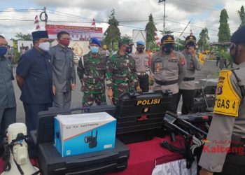 Hadapi Libur Panjang Polres Barsel Gelar Kesiapan Sarpras