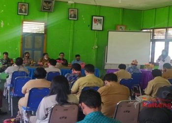 Kantor ATR-BPN Pulang Pisau Sosialisasi K1 dan K4 di Kawasan Food Estate