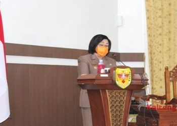 Pengantar Pidato Bupati Gumas Terhadap 5 Raperda Dibacakan Wabup