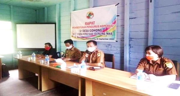 Distransnakerkop dan UKM Gumas Siap Fasilitasi Pembentukan Koperasi