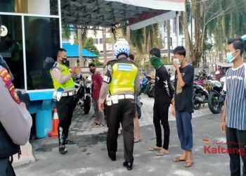 Lagi, Aksi Balap Liar di Kawasan Bandara Tjilik Riwut Ditertibkan