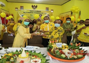 HUT Ke-56 Partai Golkar Diperingati Sederhana