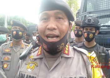 Polisi Apresiasi Aksi 8 Oktober di Palangka Raya Berjalan Damai